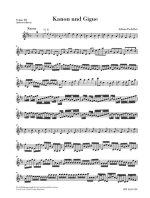 Kanon und Gigue D-dur für 3 Violinen und Basso continuo