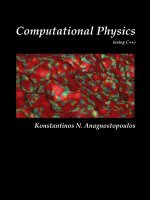 Computational Physics - A Practical Introduction to Computational Physics and Scientific Computing (Using C++), Vol. II