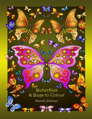 BUTTERFLIES & BUGS TO COLOUR