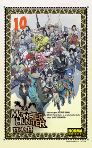MONSTER HUNTER FLASH! 10 (KEIICHI HIKAMI)(Miękka)