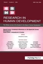 Special Issue: Contextual Influences on Life Span/Life Course Development