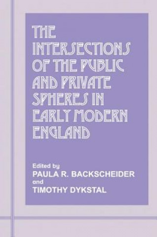 Intersections of the Public and Private Spheres in Early Modern England