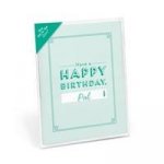 Knock Knock Happy Birthday Fill in the Love Card Booklet