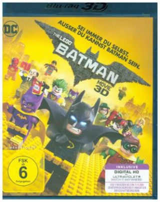 The LEGO Batman Movie 3D, 1 Blu-ray