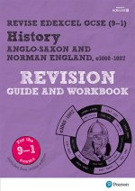 Pearson REVISE Edexcel GCSE History Anglo-Saxon and Norman England Revision Guide and Workbook inc online edition and quizzes - 2023 and 2024 exams