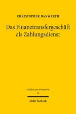 Das Finanztransfergeschaft als Zahlungsdienst