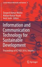 Information and Communication Technology for Sustainable Development