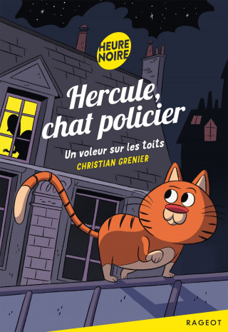 Hercule chat policier: un voleur sur les toits