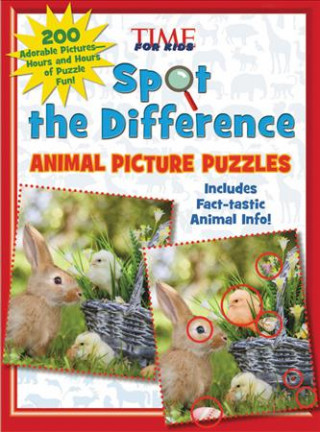 Spot the Difference Animal Picture Puzzles