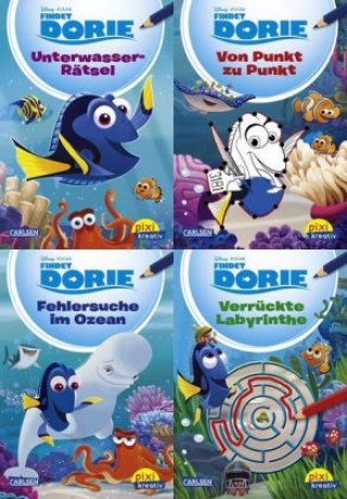 Pixi kreativ Serie Nr. 23. Disney: Findet Dorie (4 x 7 Exemplare)