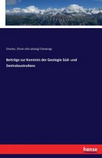 Beitrage zur Kenntnis der Geologie Sud- und Zentralaustraliens