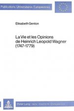 La vie et les opinions de Heinrich Leopold Wagner (1747-1779)