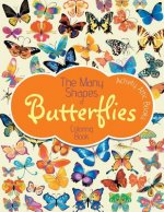 Many Shapes of Butterflies Coloring Book