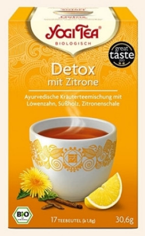 Yogi Tee Detox mit Zitrone, Tee-Aufgussbeutel