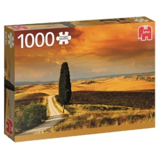 Sonnenuntergang in der Toskana, Italien - 1000 Teile  Puzzle