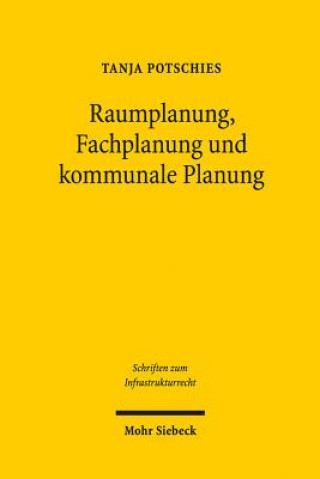 Raumplanung, Fachplanung und kommunale Planung