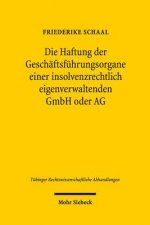 Die Haftung der Geschaftsfuhrungsorgane einer insolvenzrechtlich eigenverwaltenden GmbH oder AG