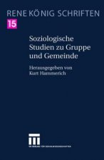 Soziologische Studien Zu Gruppe Und Gemeinde