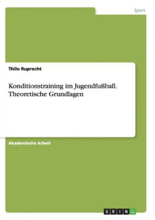 Konditionstraining im Jugendfussball. Theoretische Grundlagen