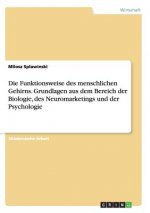 Funktionsweise des menschlichen Gehirns. Grundlagen aus dem Bereich der Biologie, des Neuromarketings und der Psychologie