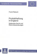 Produkthaftung in England