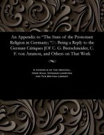 Appendix to the State of the Protestant Religion in Germany; 
