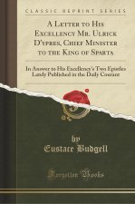A Letter to His Excellency Mr. Ulrick D'ypres, Chief Minister to the King of Sparta