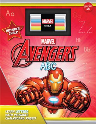 Marvel's Avengers Chalkboard ABC: Learn Letters with Reusable Chalkboard Pages!