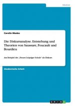 Diskursanalyse. Entstehung und Theorien von Saussure, Foucault und Bourdieu