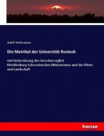 Matrikel der Universitat Rostock