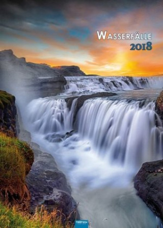 Großbildkalender Wasserfälle 2018