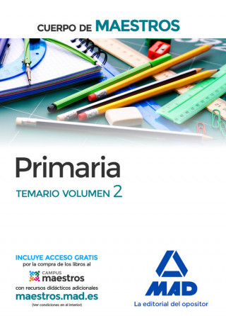 Cuerpo de Maestros Primaria. Temario, volumen 2