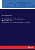 Grundriss der Geschichte der deutschen Nationalliteratur