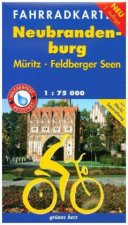 Fahrradkarte Neubrandenburg, Müritz, Feldberger Seen 1:75.000
