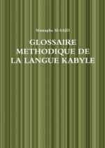 Glossaire Methodique De La Langue Kabyle