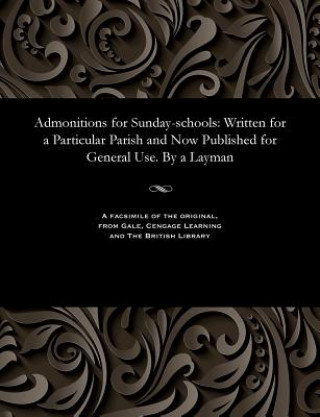 Admonitions for Sunday-Schools