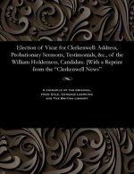 Election of Vicar for Clerkenwell