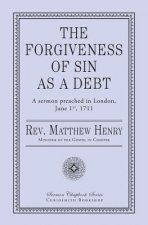 FORGIVENESS OF SIN AS A DEBT