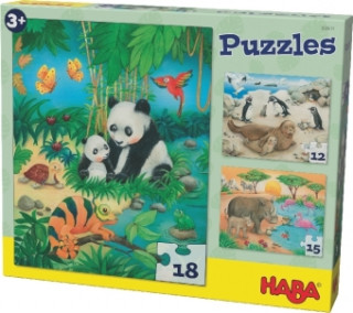 Tierfamilien (Kinderpuzzle)