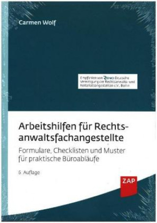 Arbeitshilfen für Rechtsanwaltsfachangestellte