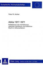 Abitur 1917 - 1971
