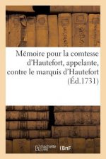 Memoire Pour La Comtesse d'Hautefort, Appelante, Contre Le Marquis d'Hautefort, Pierre Mandeix,