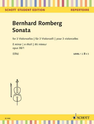 SONATA E MINOR OP 381