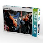 Gitarrist auf der Bühne (Puzzle)