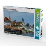 LUZERN Kapellbrücke und Altstadt (Puzzle)