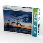 Ein Motiv aus dem Kalender Windjammer auf der Ostsee im Abendlicht (Puzzle)