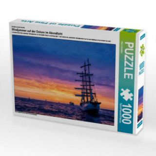 Ein Motiv aus dem Kalender Windjammer auf der Ostsee im Abendlicht (Puzzle)