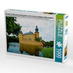 Die mehr als 900 Jahre alte Burg Gemen wird von einer mächtigen Gräfte umgeben (Puzzle)