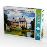 Schloss Hovestadt - die heutige Wasserburg mit Hauptschloss wurde 1563-1572 erbaut. (Puzzle)