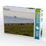Schafe am Deich (Puzzle)